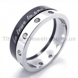 Black Titanium Ring 19279