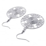 Hollow Titanium Earrings 20238