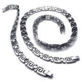 Skillful Manufacture Color Brilliancy Excellent Quality Titanium Jewelry Sets Including Necklace Bracelet - Free Shipping