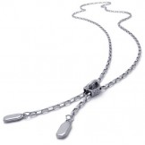 Modern Design Color Brilliancy Excellent Quality Titanium Necklace