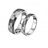 Stable Quality Rectangle
Tungsten Ceramic Ring For Lovers
