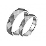 High Quality Geometric Surface
Tungsten Ceramic Ring For Lovers