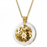 Wide Varieties Female Tungsten Ceramic Necklace